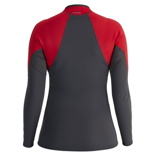 NRS Womens HydroSkin 0.5 Jacket graphite salsa ryg